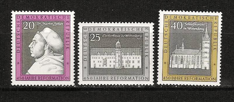 DDR 1317-1319 pf, Ophalen of Verzenden, DDR, Postfris