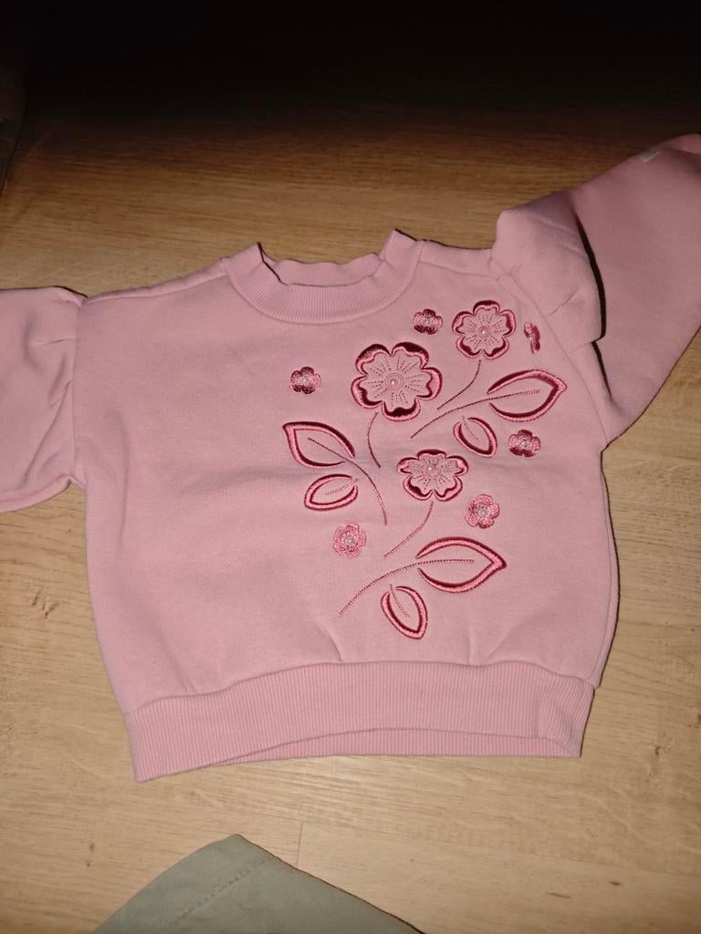 Le Chic trui maat 98 met bloemenborduursel, Ophalen of Verzenden, Le Chic, Meisje, Trui of Vest