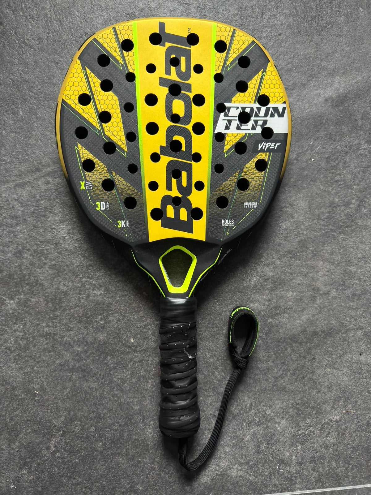 Babolat counter viper 2024 padelracket., Sport en Fitness, Padel, Ophalen of Verzenden, Zo goed als nieuw