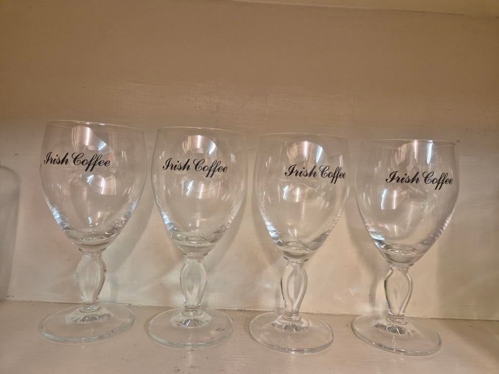 Irish coffee glazen, Verzamelen, Glas en Borrelglaasjes, Ophalen of Verzenden, Overige typen