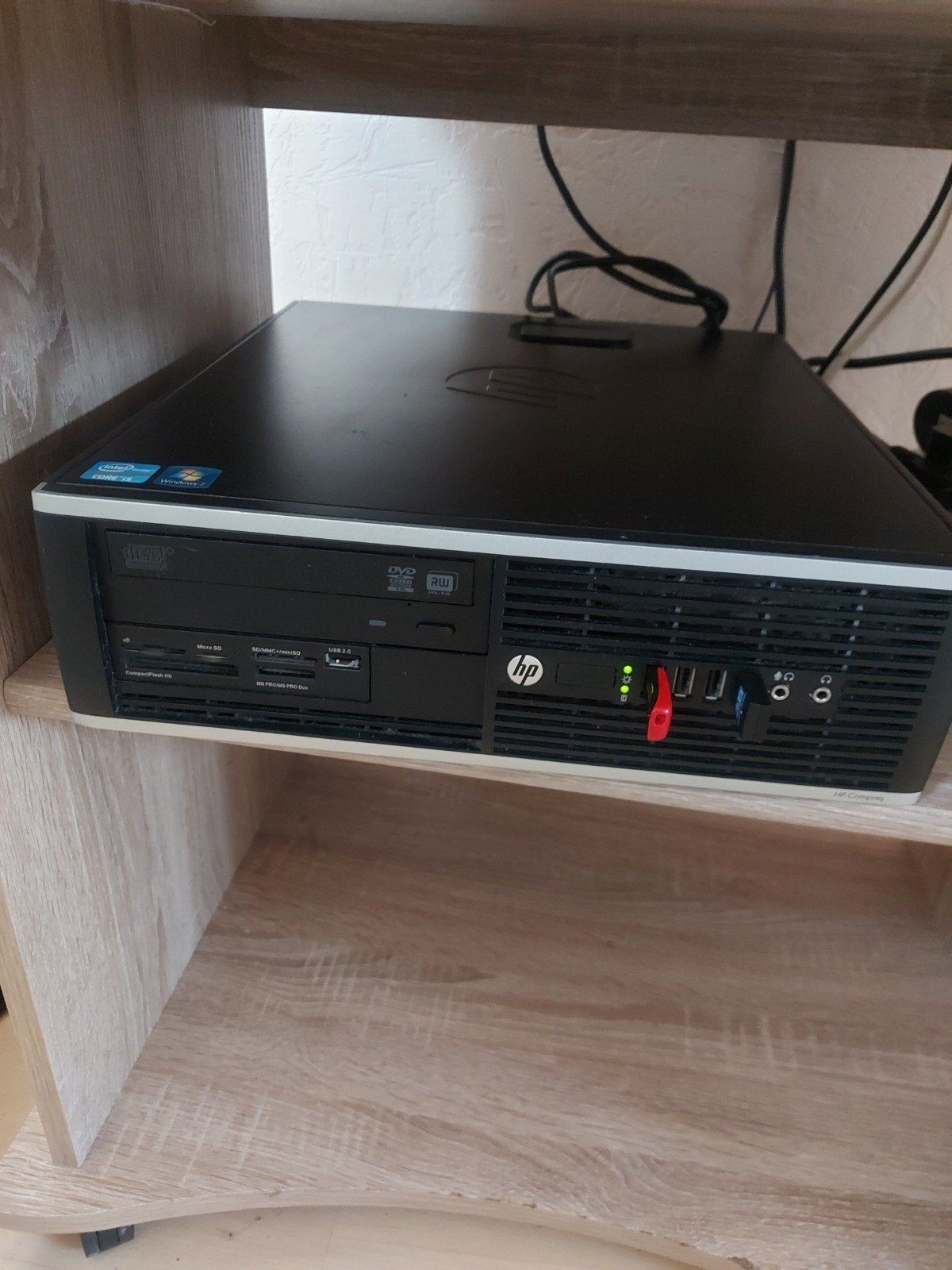 HP Desktop met Windows 10 Pro - Intel Core i5, 4GB RAM, Computers en Software, Desktop Pc's, Ophalen, Gebruikt, HDD, 466 GB