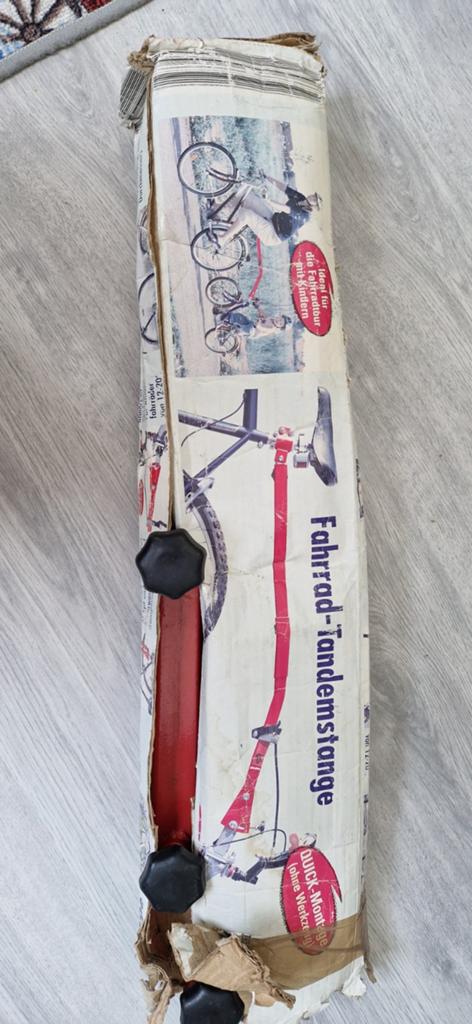 Fahrrad-Tandemstange voor kinderfiets - Zo goed als nieuw, Fietsen en Brommers, Ophalen, Zo goed als nieuw, Onbekend