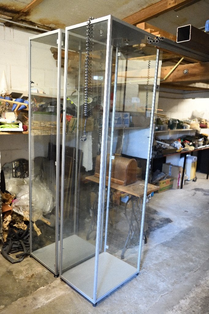 Glazen vitrinekasten, Ophalen, Minder dan 50 cm, 200 cm of meer, 50 tot 75 cm