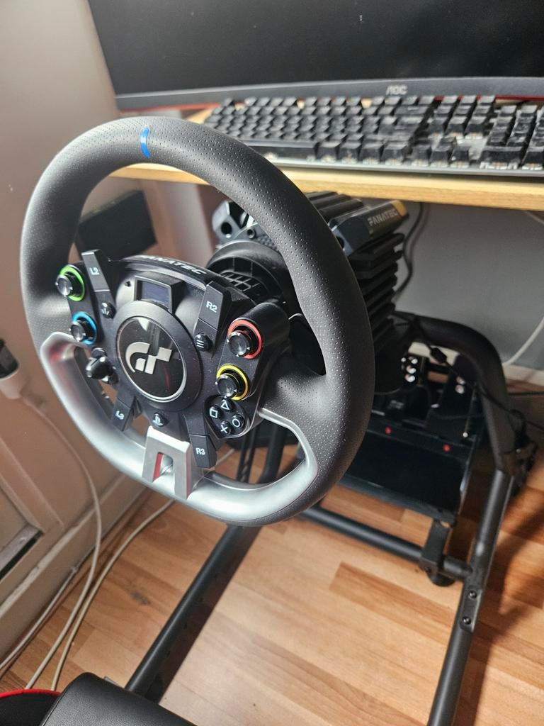 Fanatec Gran Turismo DD Pro (8 Nm) met Playseat Challenge, Ophalen, Zo goed als nieuw