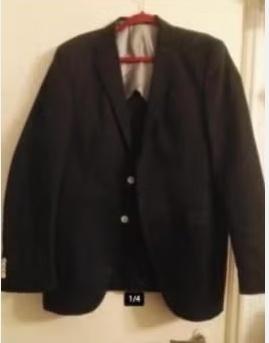 Als Nieuwe colbert Blazer STONES Slim Fit Blauw 98L (50 M), Verzenden, Zo goed als nieuw, Maat 48/50 (M), Blauw