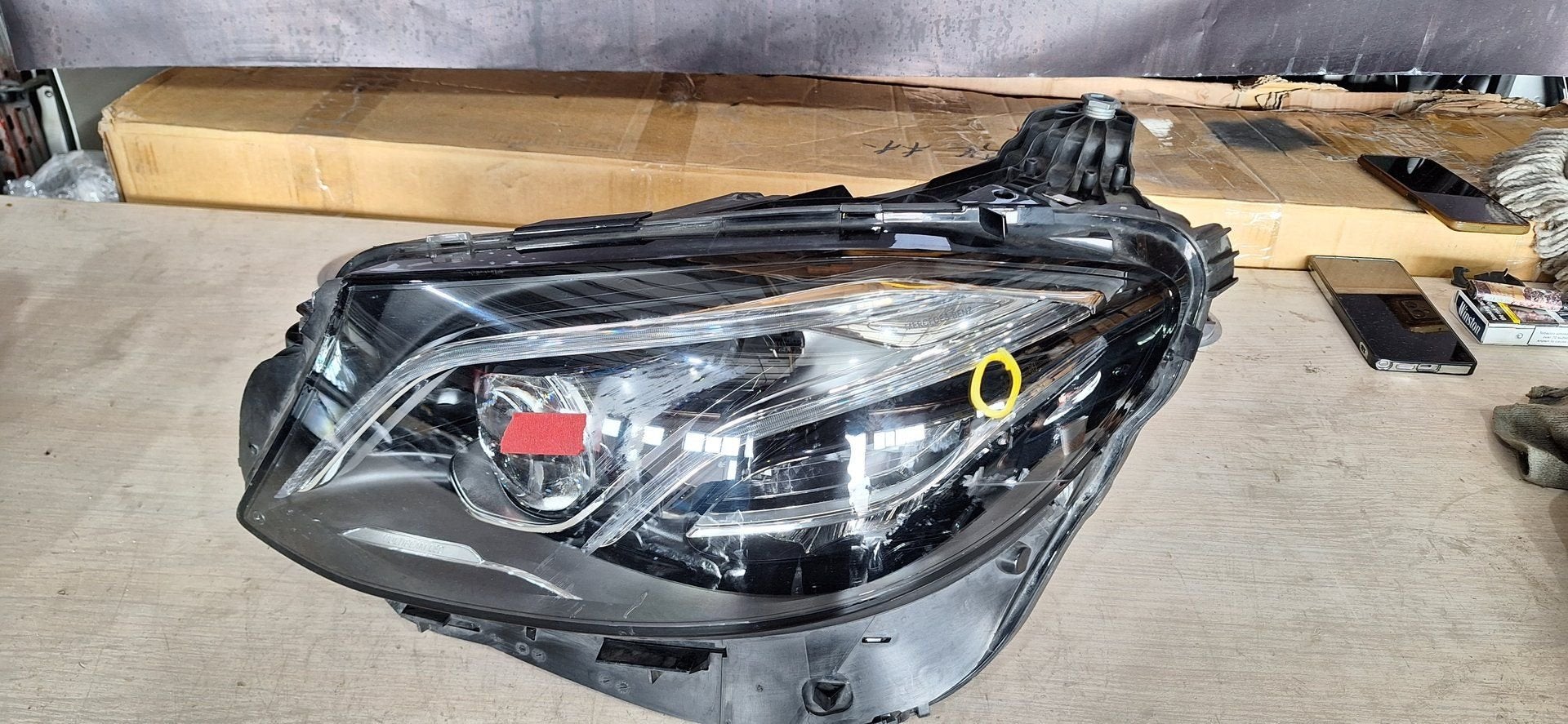 koplamp Mercedes-Benz E AMG W213, Gebruikt, -, -, Ophalen of Verzenden
