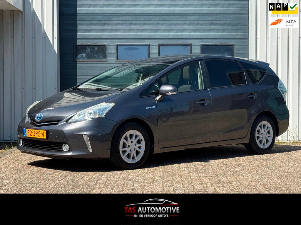 Toyota Prius Wagon 1.8 Aspiration NAVI / CLIMA / PANO, Euro 5, 4 cilinders, 7 stoelen, Origineel Nederlands