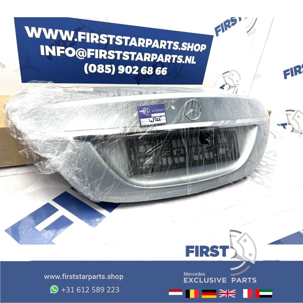 W205 C KLASSE ACHTERKLEP COMPLETE KOFFERKLEP KOFFERBAK origi, Gebruikt, Ophalen of Verzenden, Achter, -