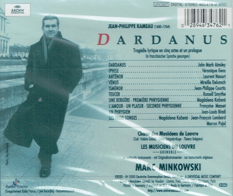 NIEUW 2CD Rameau: Dardanus / Minkowski (Archiv), Opera of Operette, Inclusief doosje, Ophalen of Verzenden, Nieuw in verpakking