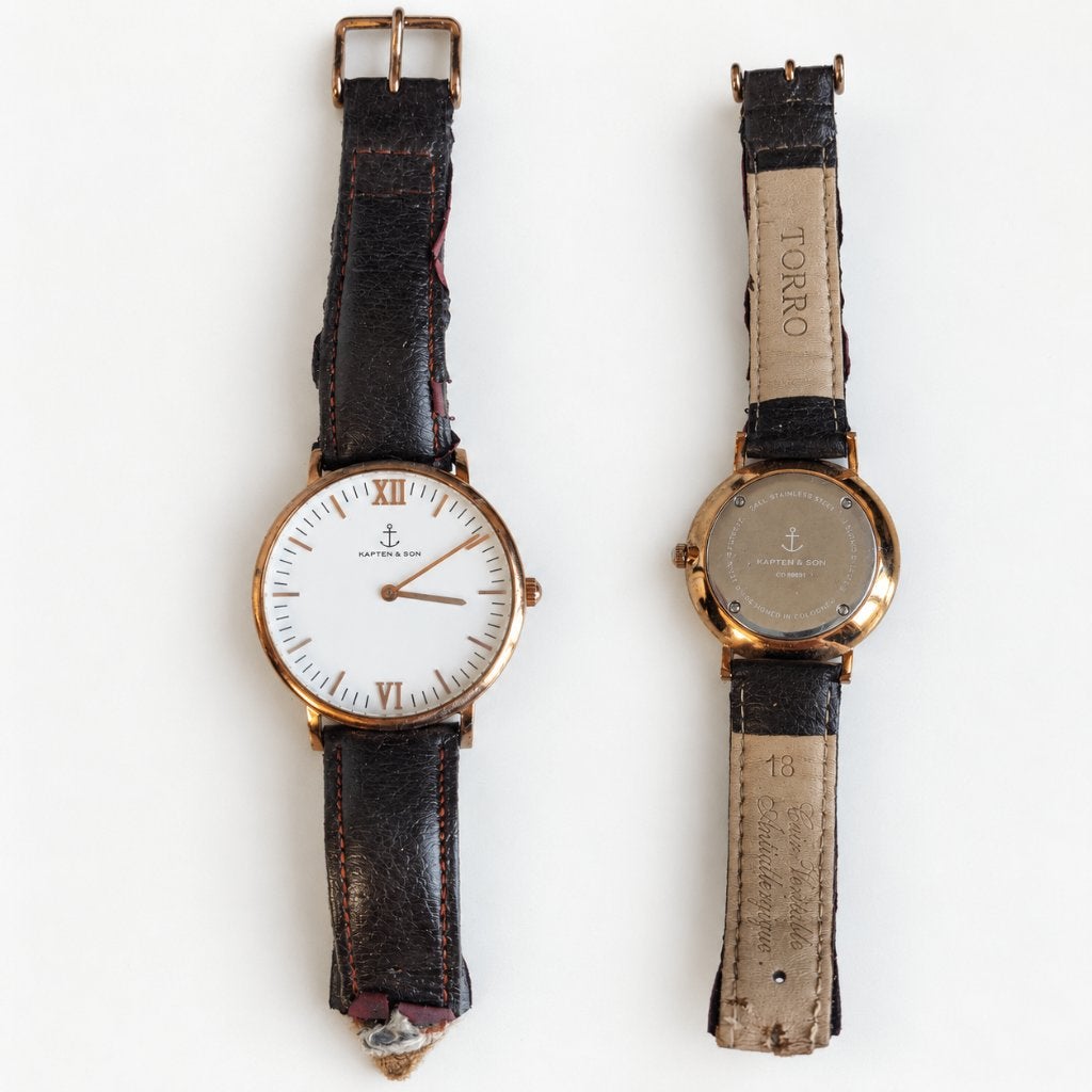 horloge, Overige merken, Polshorloge, Ophalen of Verzenden, Leer