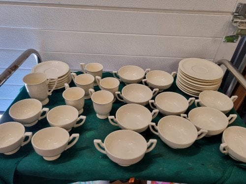 servies revamier 35 delig, Ophalen of Verzenden, 'T Olde Gre-j, Info@toldegrej.nl, Endepoelstraat 20f Didam