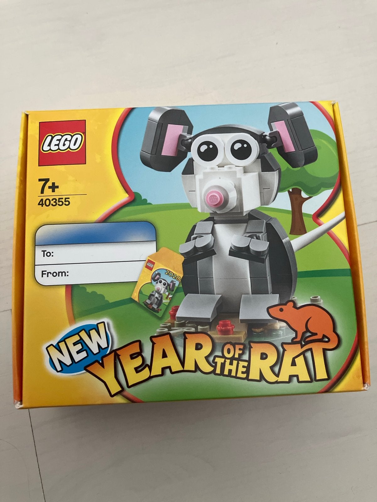 Nieuwe LEGO New Year of the Rat (40355) set, Overige thema's, Lego, Nieuw, Ophalen of Verzenden