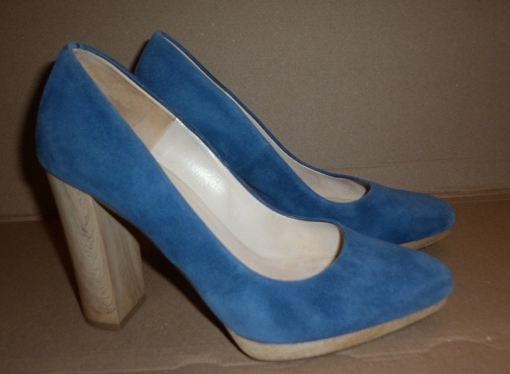 pumps met hoge hak maat 35,5 merk : Peter Kaiser, Peter Kaiser, Pumps, Blauw, Ophalen of Verzenden