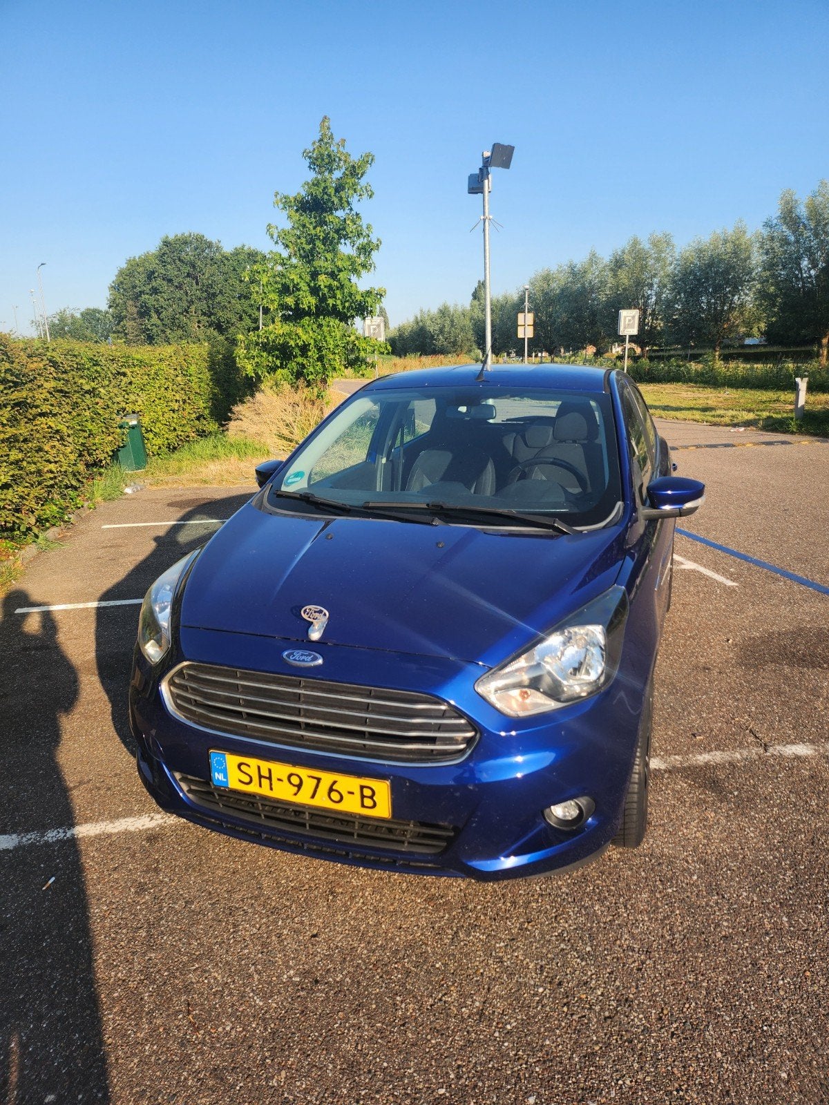 Ford Ka 1.2 85pk 2018 Blauw, 40 €/maand, Ka, Blauw, 1198 cc