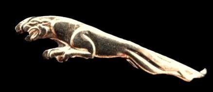 Jaguar pin goudkleur, Verzenden, Nieuw, Transport, Speldje of Pin