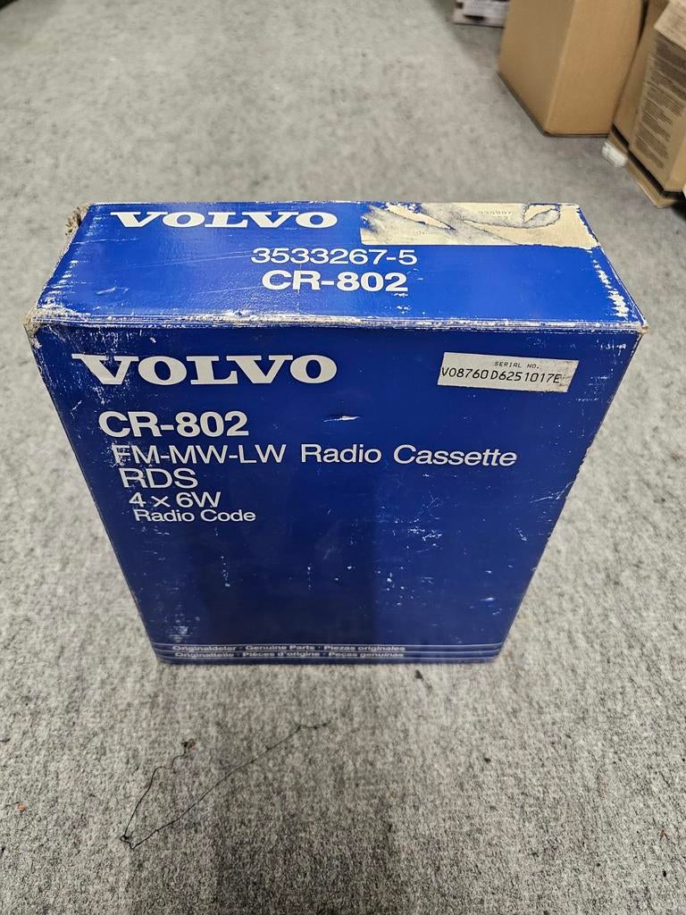 NOS Volvo CR802 radio, Ophalen, Nieuw