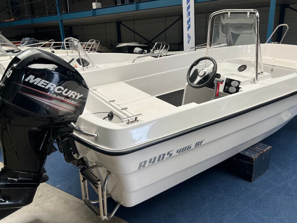 Ryds 486BF + Mercury F60 ELPT EFI CT, Watersport en Boten, Ophalen, Overige merken, Ryds, Viertaktmotor