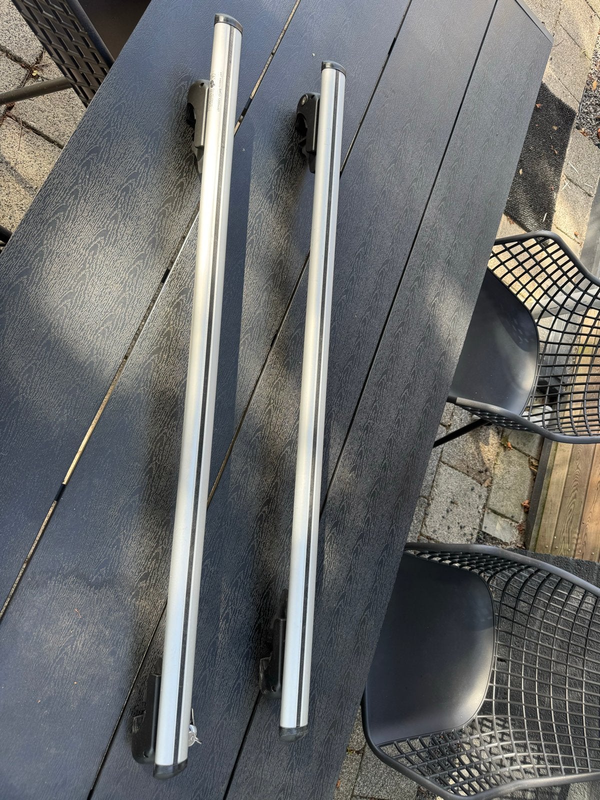 Menabo Brio universele dakdragers, in prima staat met slot, Auto diversen, Ophalen, Gebruikt
