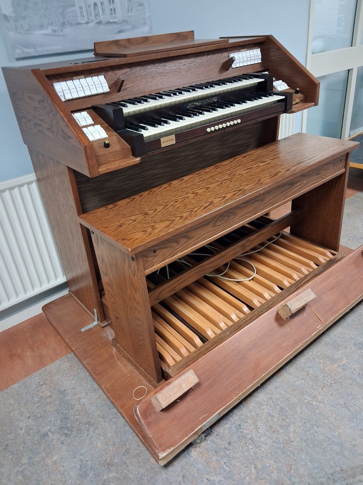 electrisch orgel Johannes Opus, Muziek en Instrumenten, Ophalen, Gebruikt, 2 klavieren, Orgel