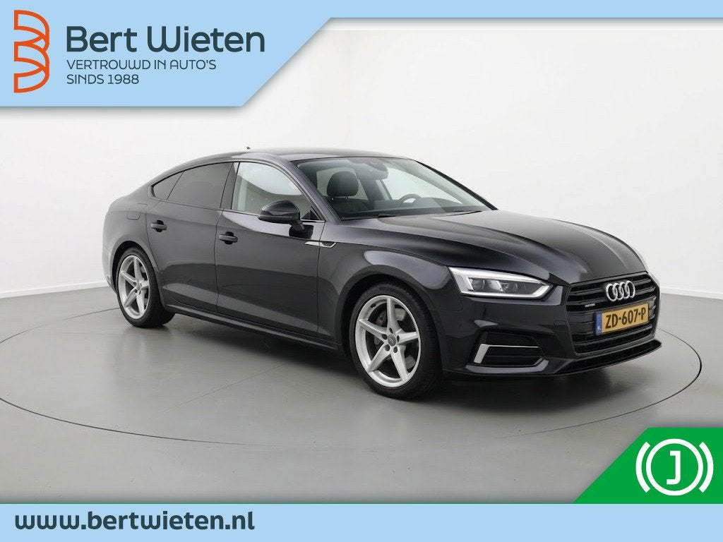 Audi A5 Sportback 45 TFSI 245PK | Geen import | Black Line |, Auto's, Audi, Automaat, 15 km/l, Gebruikt, 4 cilinders