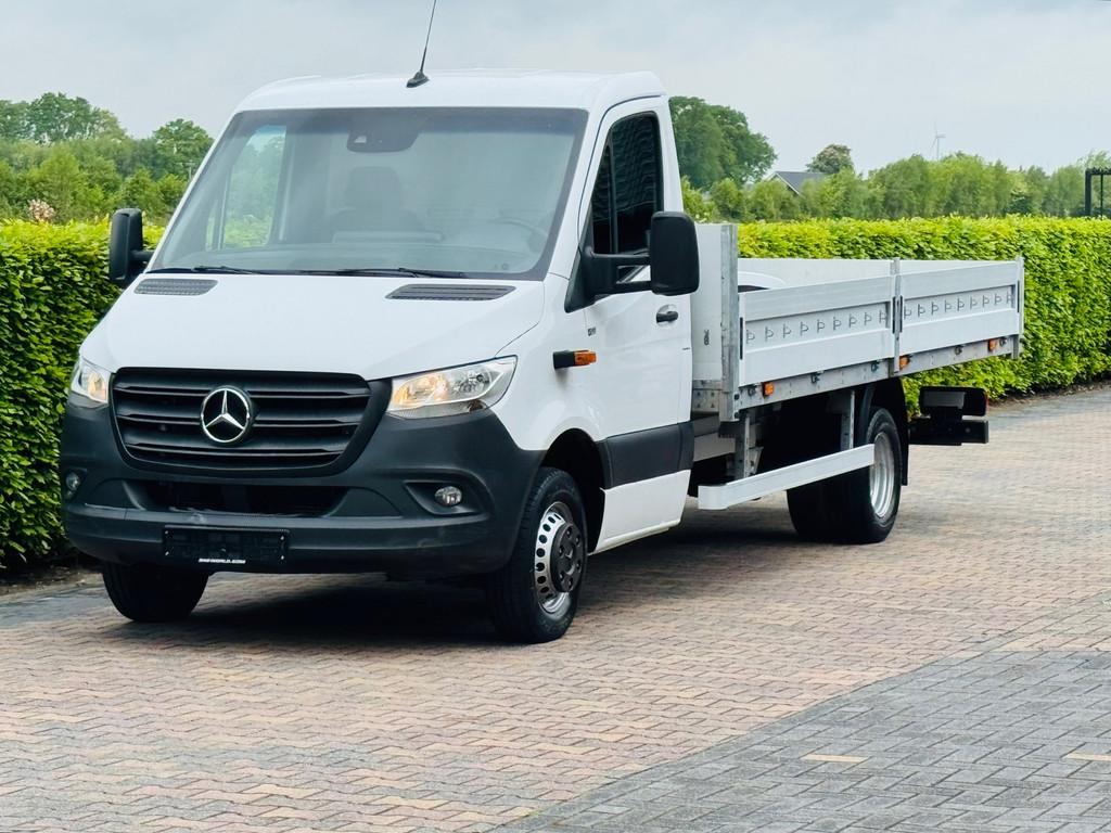 Mercedes-Benz Sprinter 519 3.0 CDI AIRCO OPEN LAADBAK, Auto's, Bestelauto's, Automaat, Gebruikt, 190 pk, Elektrische ramen