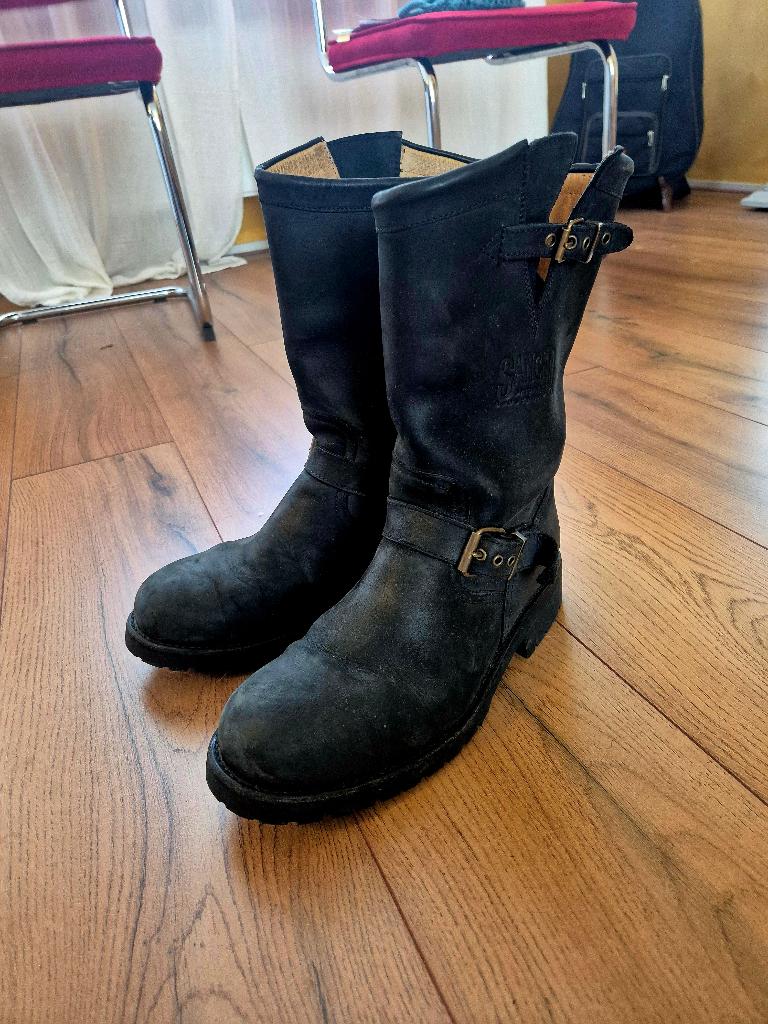 Sancho Engineer Laarzen, Sancho, Zwart, Boots, Ophalen of Verzenden