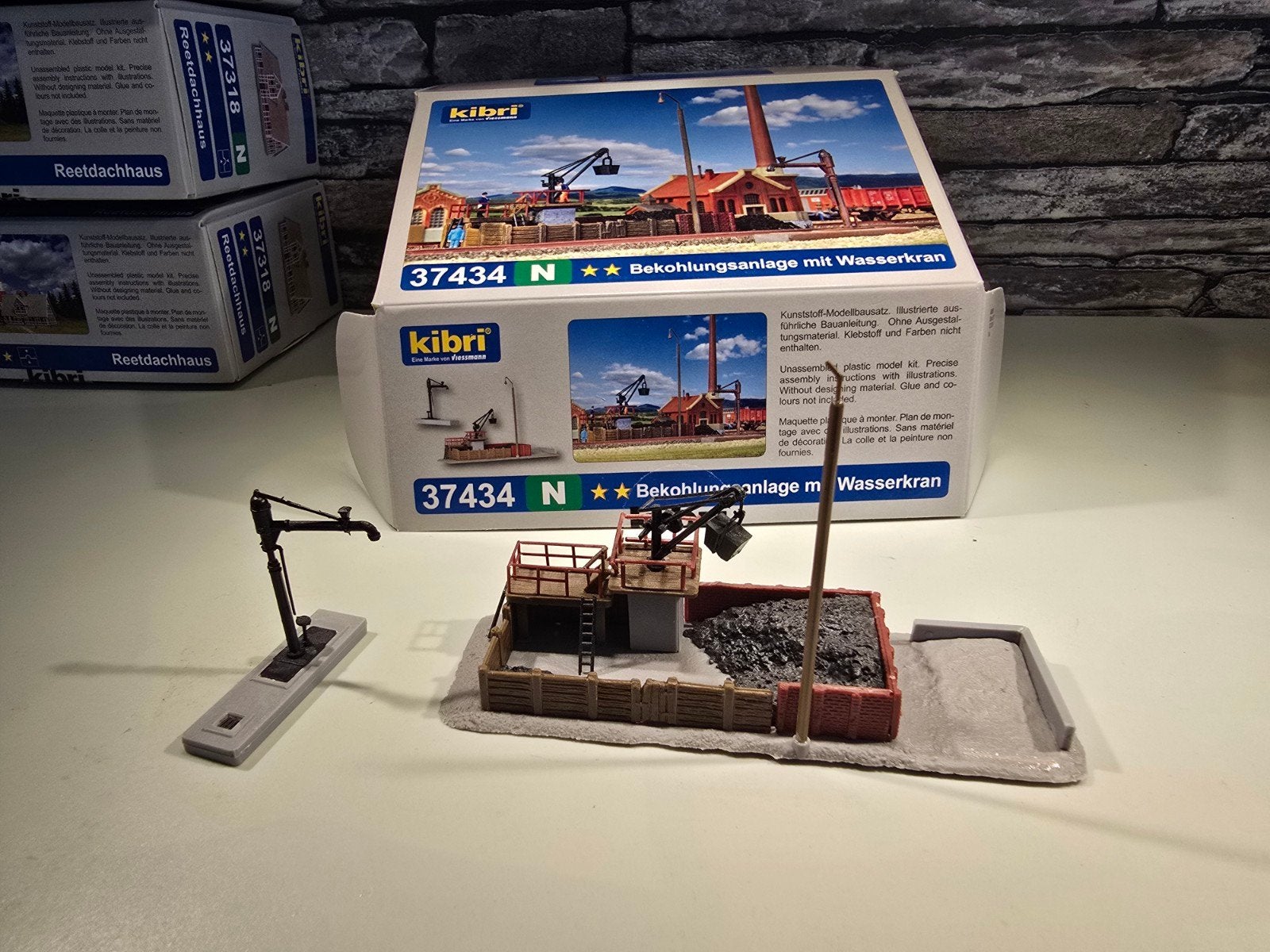 Kolen installatie waterkraan zgan N spoor trein 1:160, Hobby en Vrije tijd, Modeltreinen | N-Spoor, Ophalen of Verzenden, Zo goed als nieuw