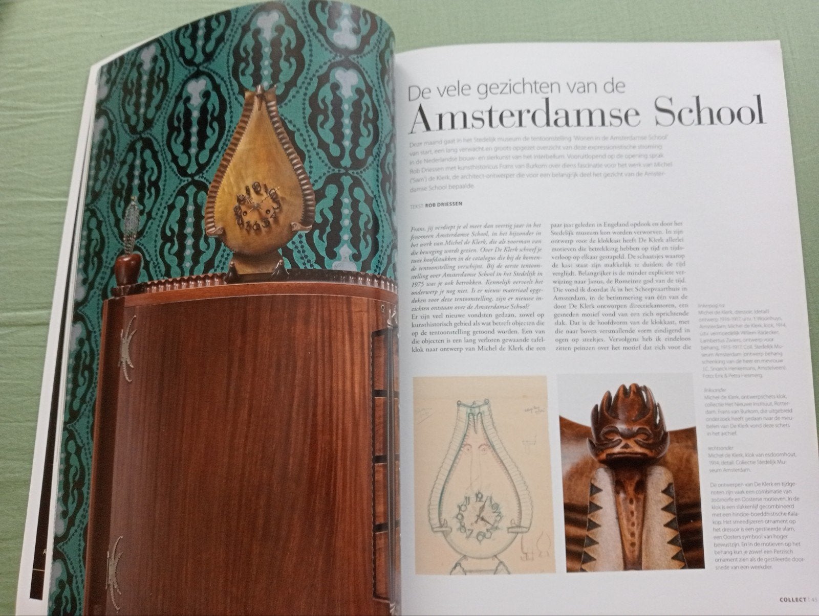 Collect Kunst Antiek Design - Amsterdamse School o.a, Ophalen of Verzenden, Gelezen, Overige typen