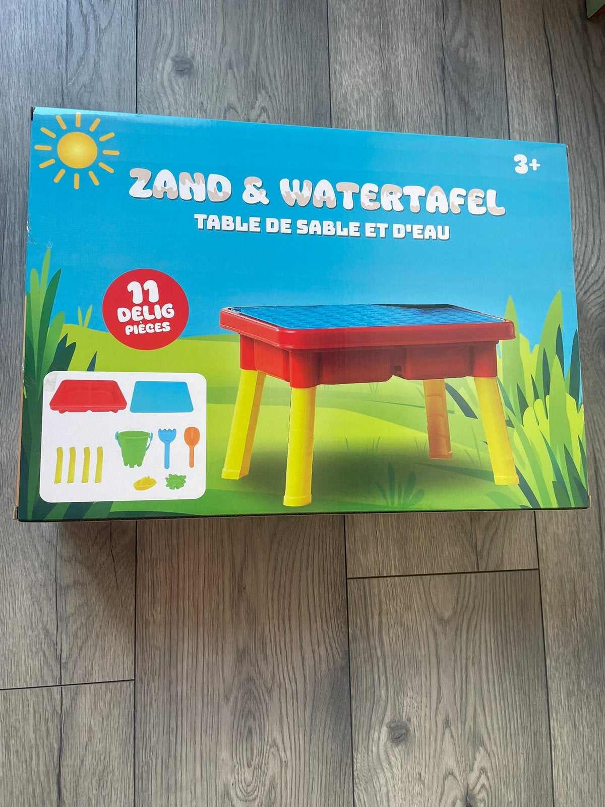 Nieuw in doos; Kunststof Zand en Watertafel met Accessoires, Ophalen, Nieuw