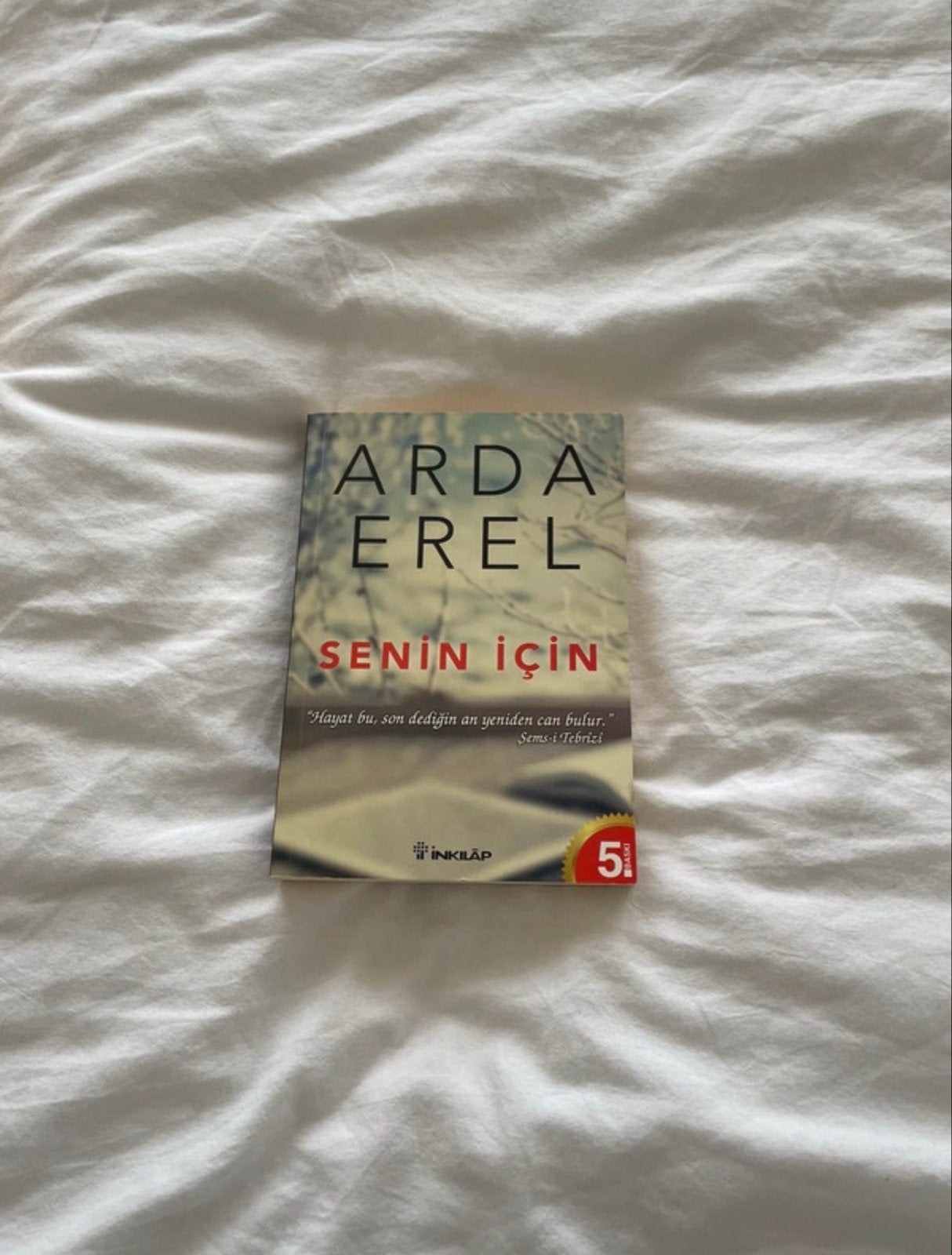 Arda Erel - Senin İçin (Turks boek), Ophalen of Verzenden, Nieuw, Wereld overig