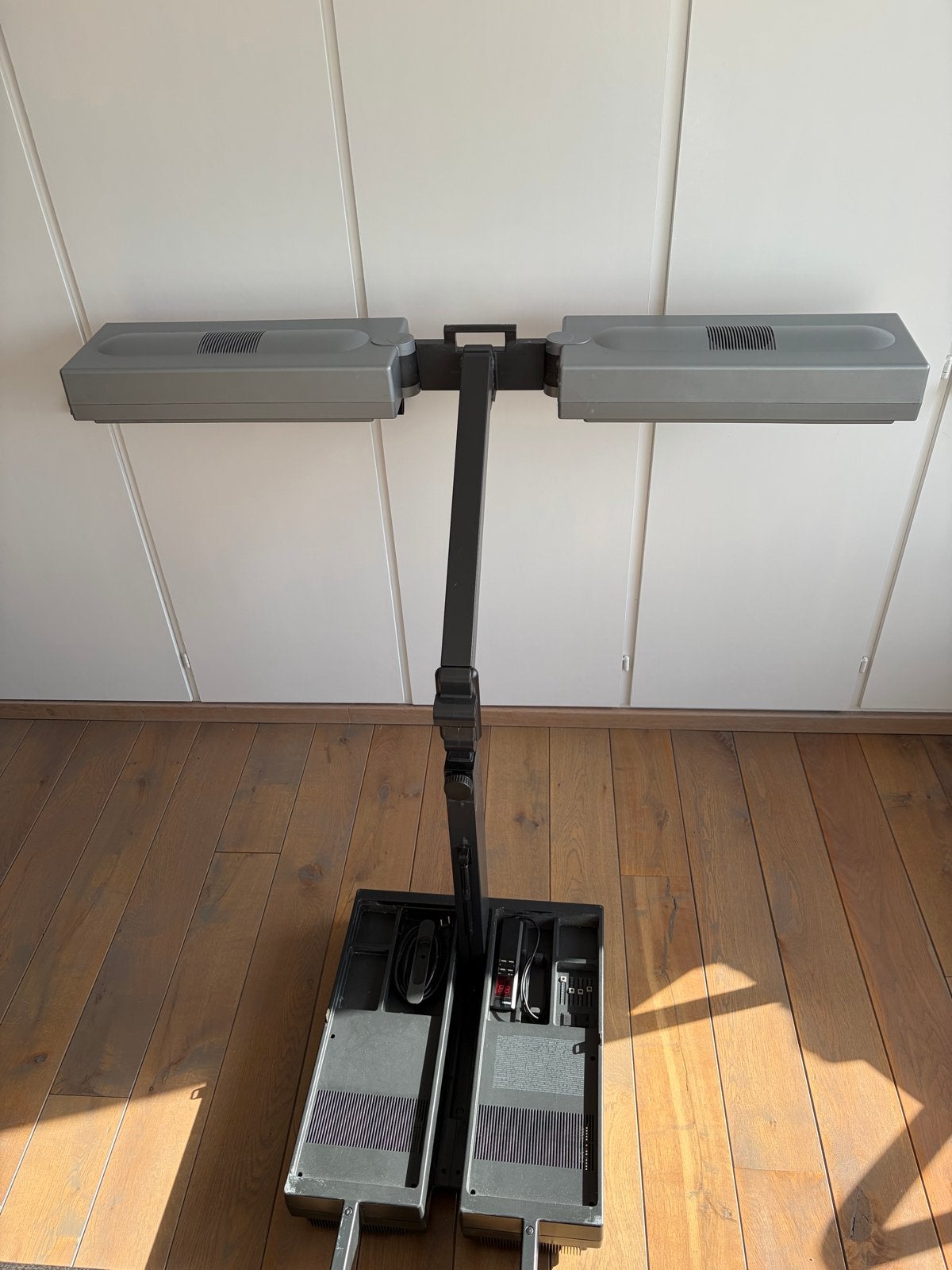 Philips Sunmobile HP3701/HB846 Zonnebank, Ophalen, Gebruikt, Zonnebank dubbelzijdig, Minder dan 10 lampen