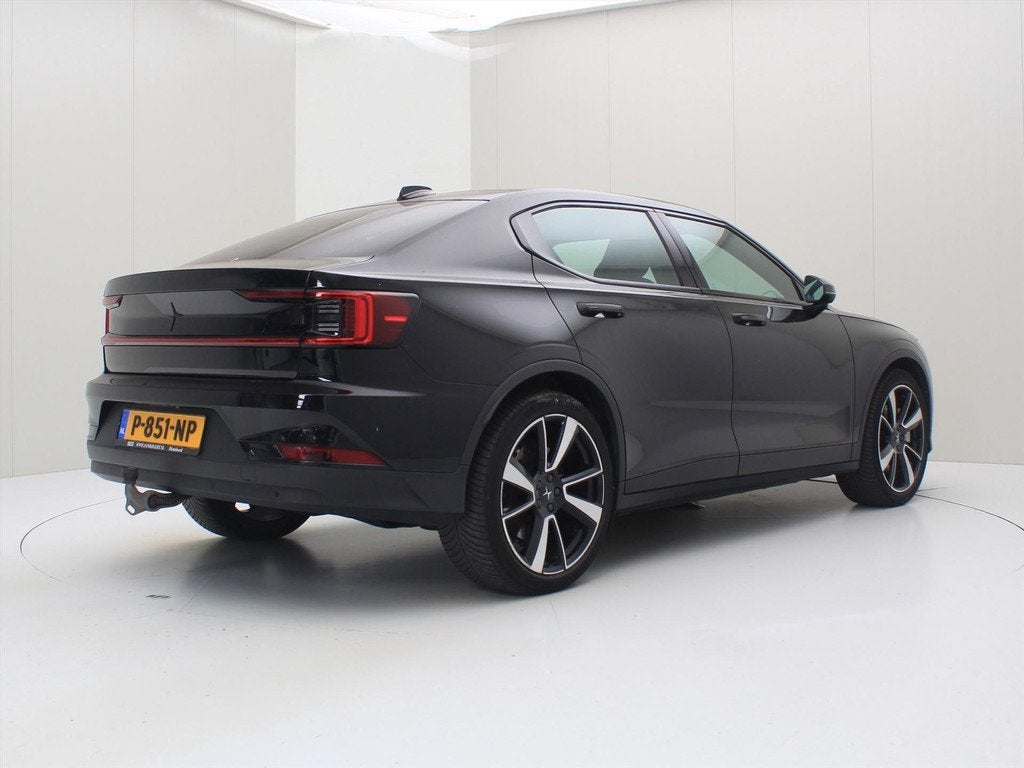 Polestar 2 Long Range Dual Motor 408pk 78kWh 90,1% SoH [ TRE, Auto's, Polestar, Stof, Gebruikt, Zwart, Zwart