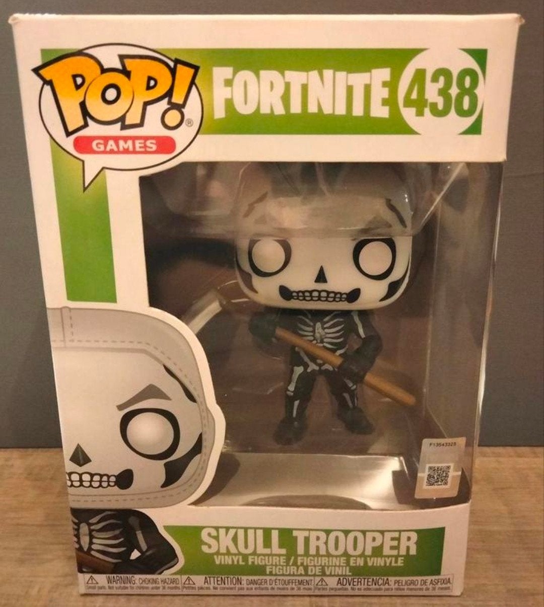 438 Skull Trooper Fortnite Funko Pop, Verzenden, Zo goed als nieuw