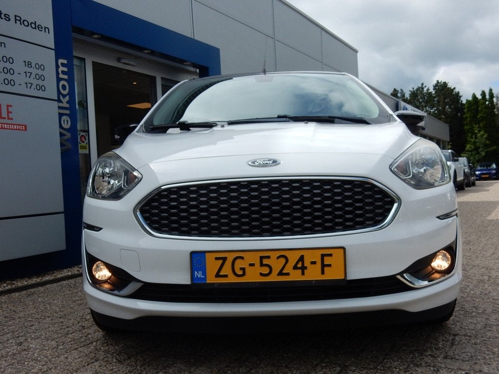 Ford Ka+ 1.2 85PK Trend Ultimate White | Clima | Winter Pack, Auto's, Ford, Ka, Wit, Origineel Nederlands, Bedrijf