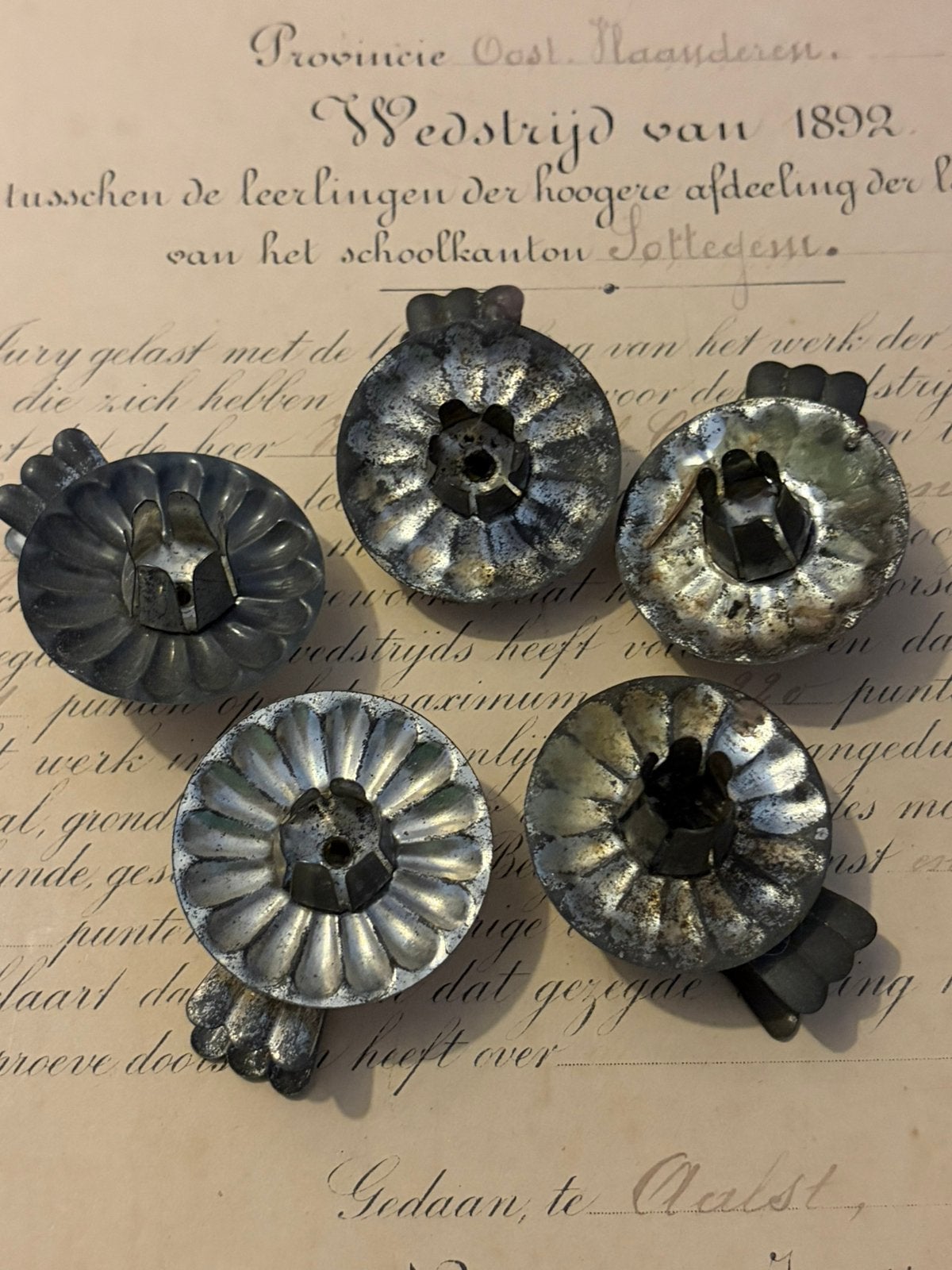 Oude kaarsjes knijpers, Ophalen of Verzenden, Gebruikt