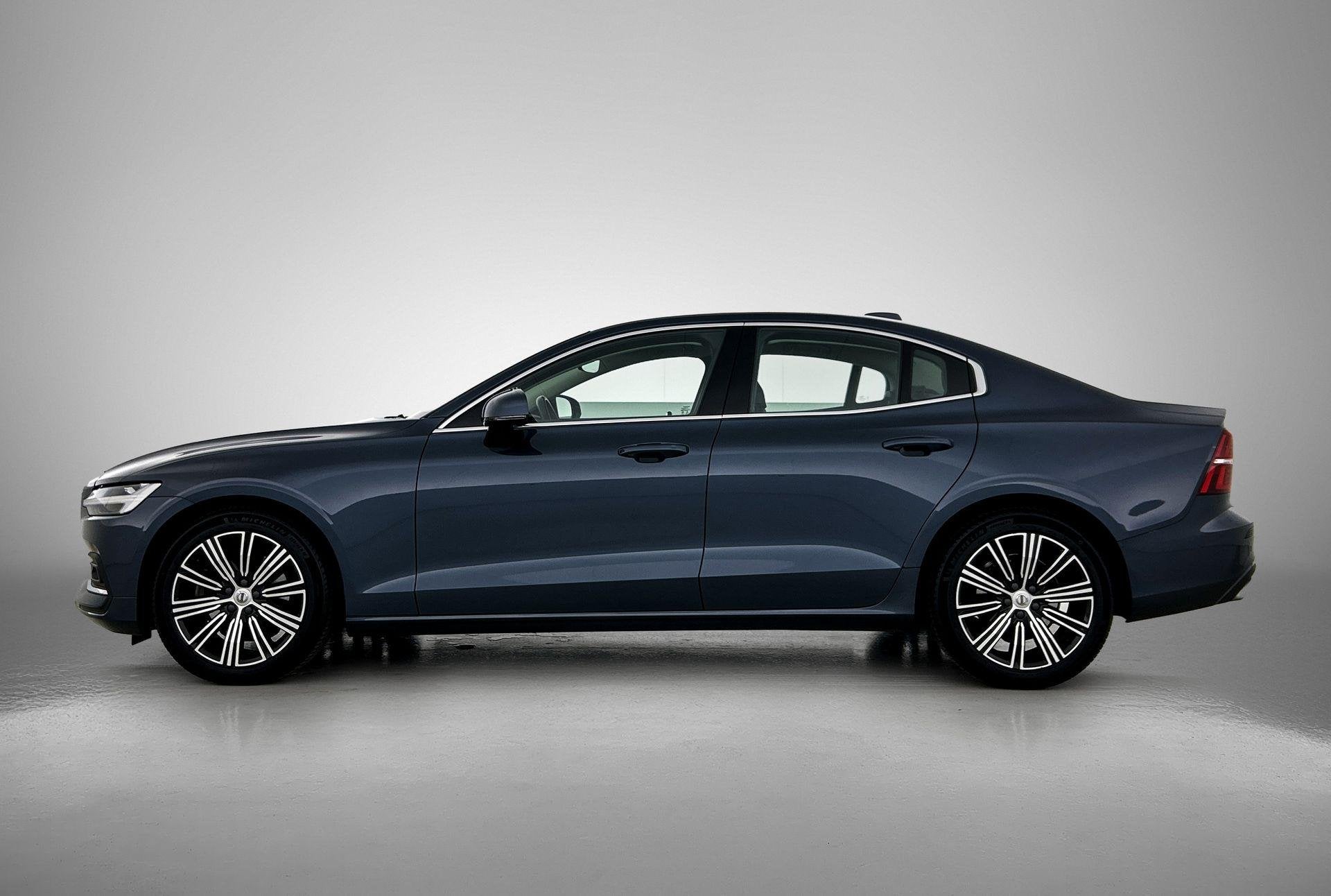 Volvo S60 2.0 B3 Inscription | ACHTERUITRIJCAMERA | STOELVER, Auto's, Volvo, 12 maanden, Euro 6, 4 cilinders, Blauw