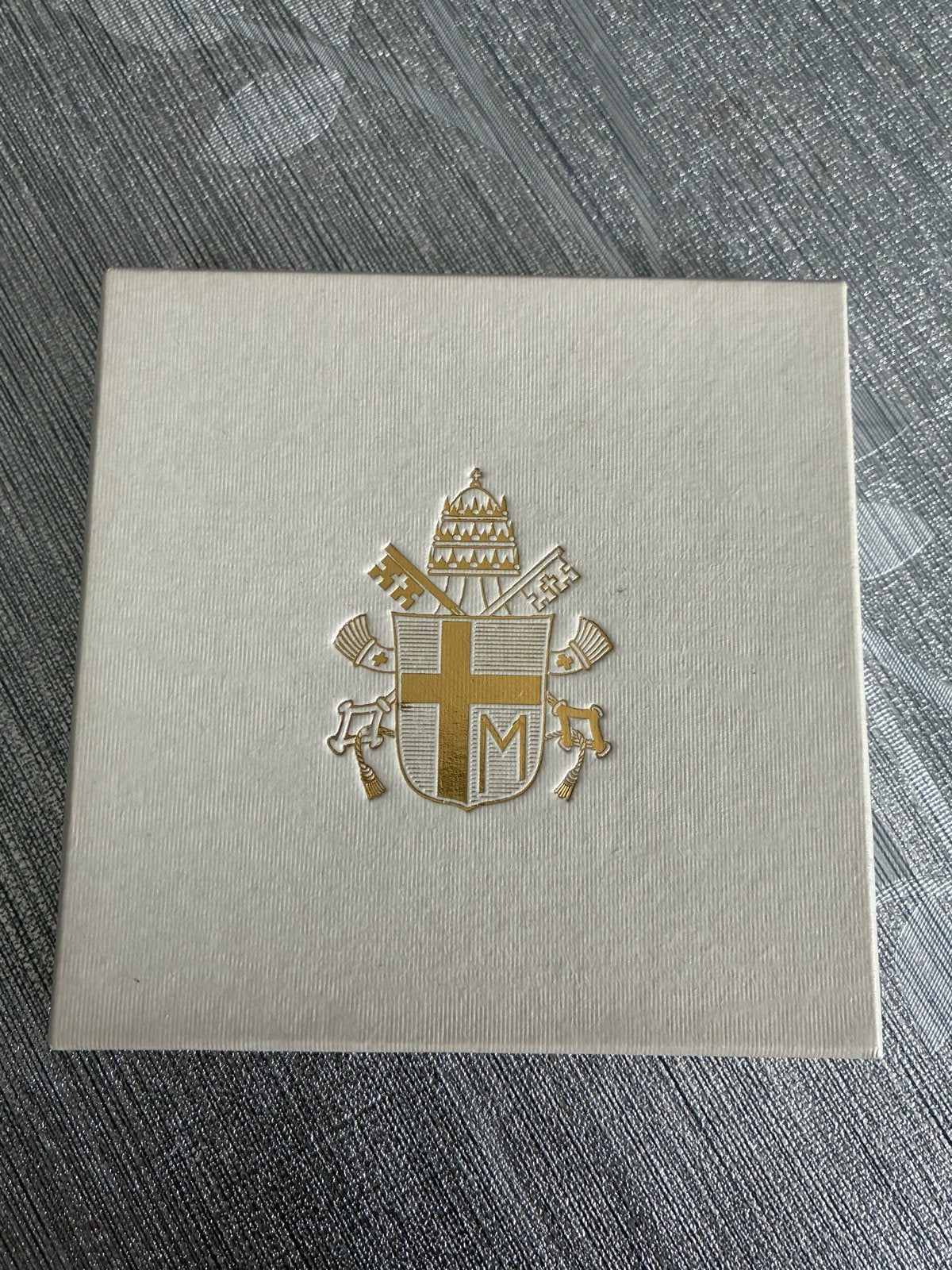 Vaticaan zilveren munt 500 Lire 1984 - Maria geboorte, Ophalen of Verzenden, Zilver, Buitenland