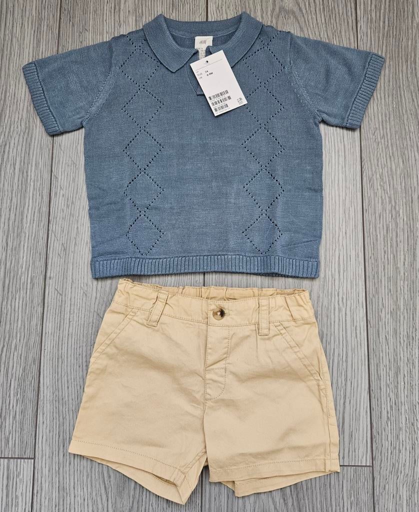 Pakket babykleding jongen maat 74, H&M, Nieuw, Ophalen of Verzenden, Setje