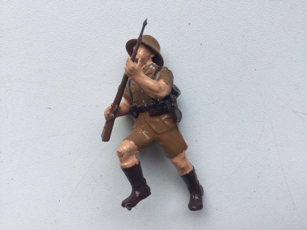 Tamiya Modellbau Soldat Figur im Ansturm Marsch, Ophalen of Verzenden, Zo goed als nieuw