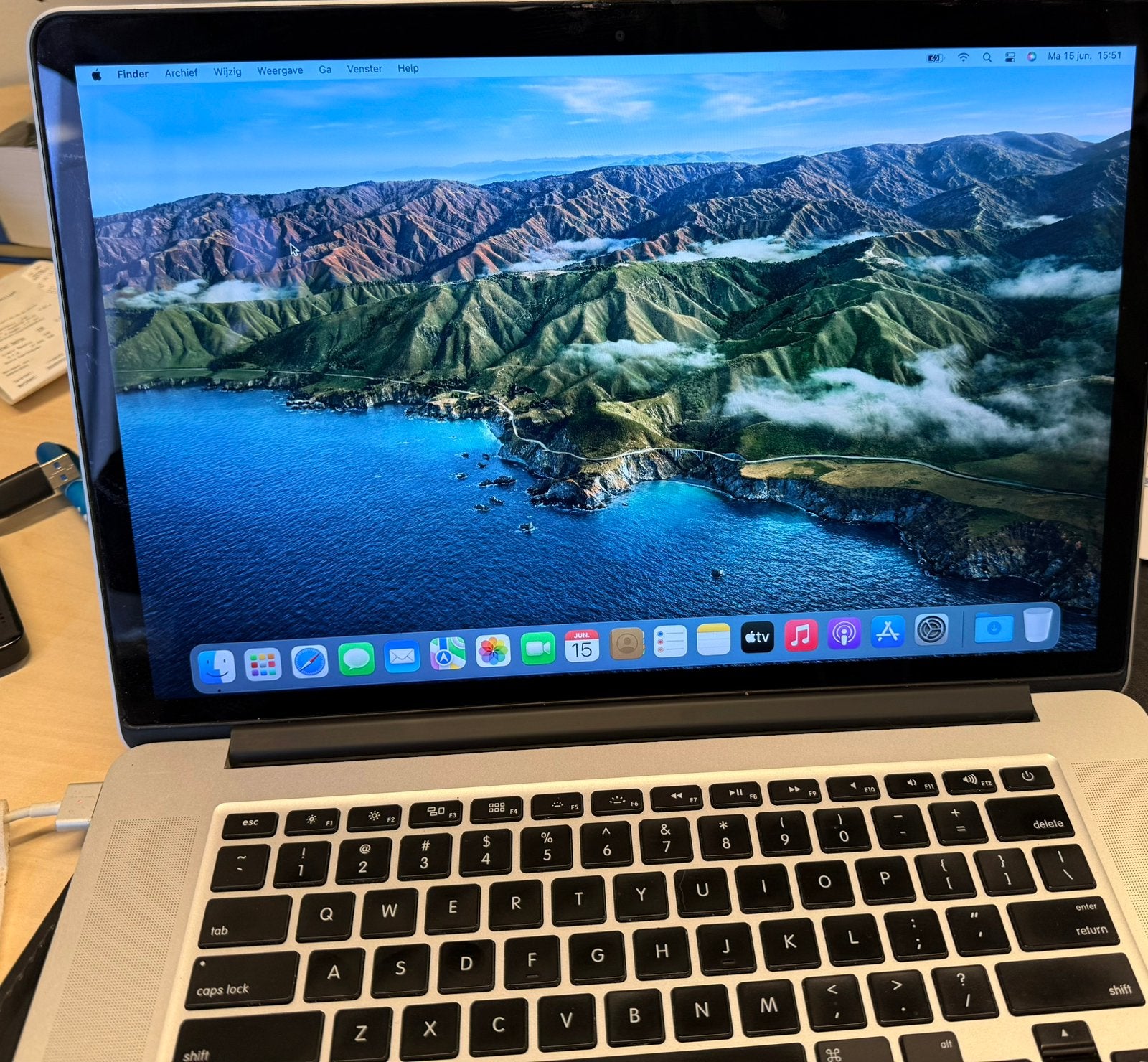 MacBook Pro15" i7 1TB, Computers en Software, Apple Macbooks, 1 TB of meer, Gebruikt, 2 tot 3 Ghz, 16 GB
