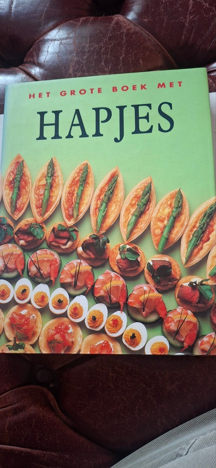 Het Grote Boek Met Hapjes - Kookboek, Onbekend, Overige typen, Ophalen of Verzenden, Zo goed als nieuw