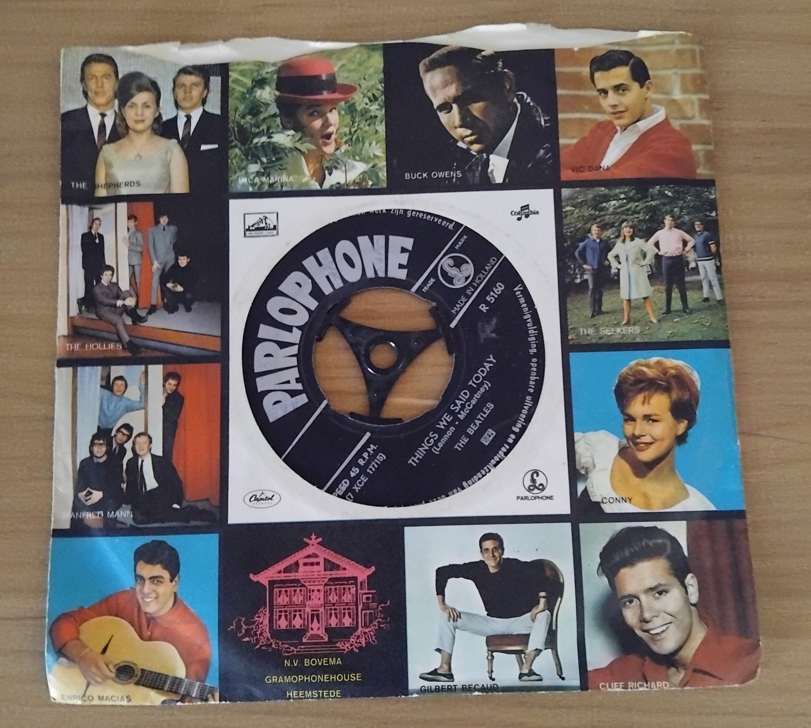 The Beatles - A Hard Day's Night/ Things We Said Today (7 i, Gebruikt, Originele persing, 7 inch, Ophalen of Verzenden