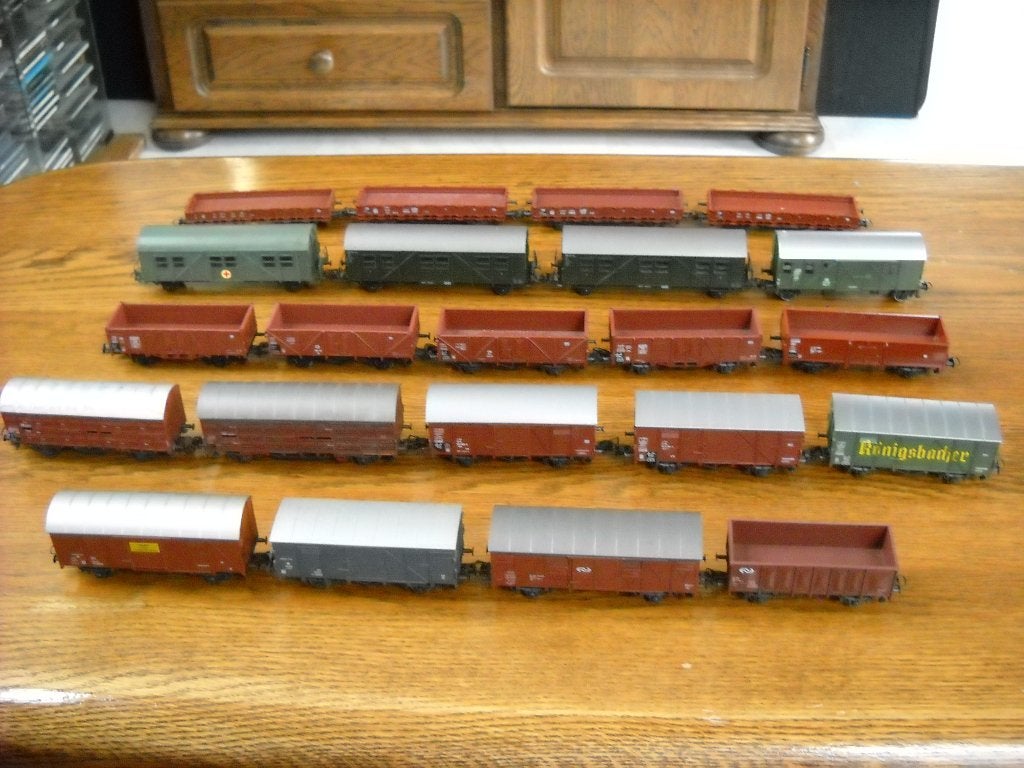 22 ROCO wagons en rijtuigen., Hobby en Vrije tijd, Modeltreinen | H0, Gebruikt, Gelijkstroom, Wagon, Ophalen of Verzenden