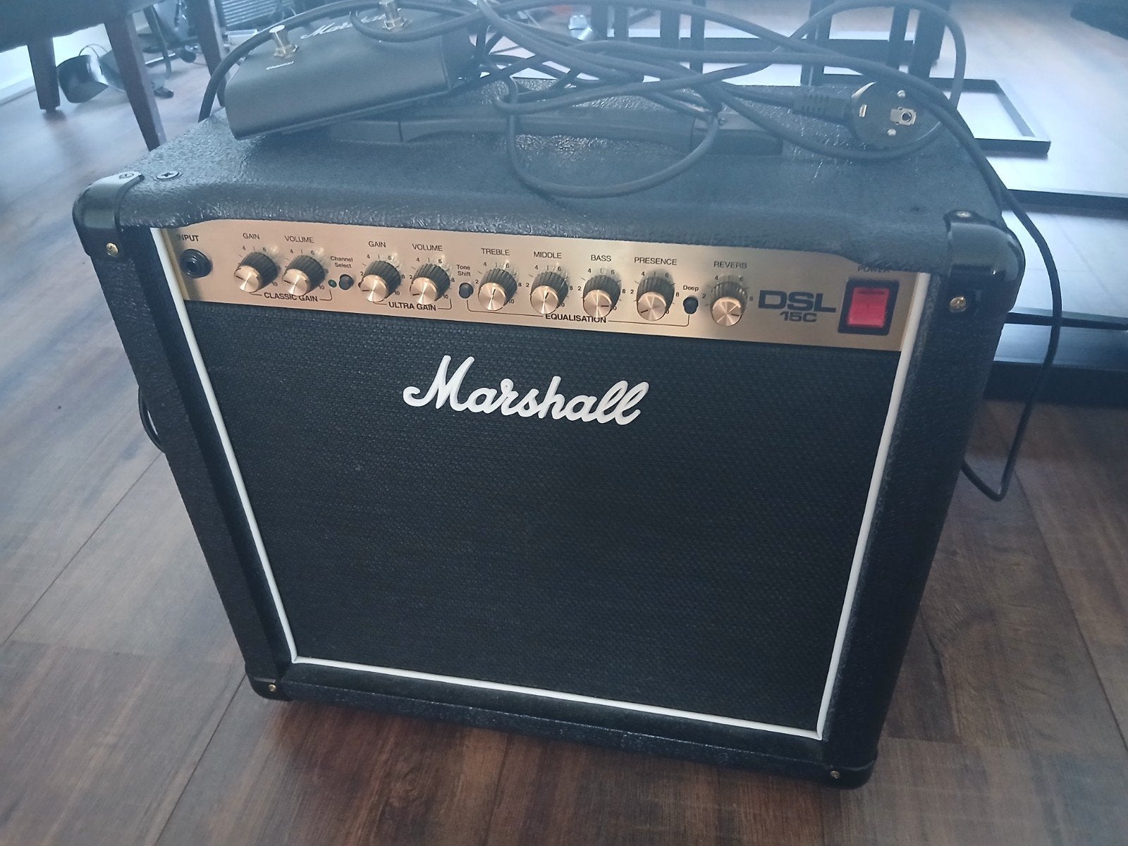 Marshall DSL15C buizenversterker, Muziek en Instrumenten, Ophalen, Gebruikt, Gitaar, Minder dan 50 watt
