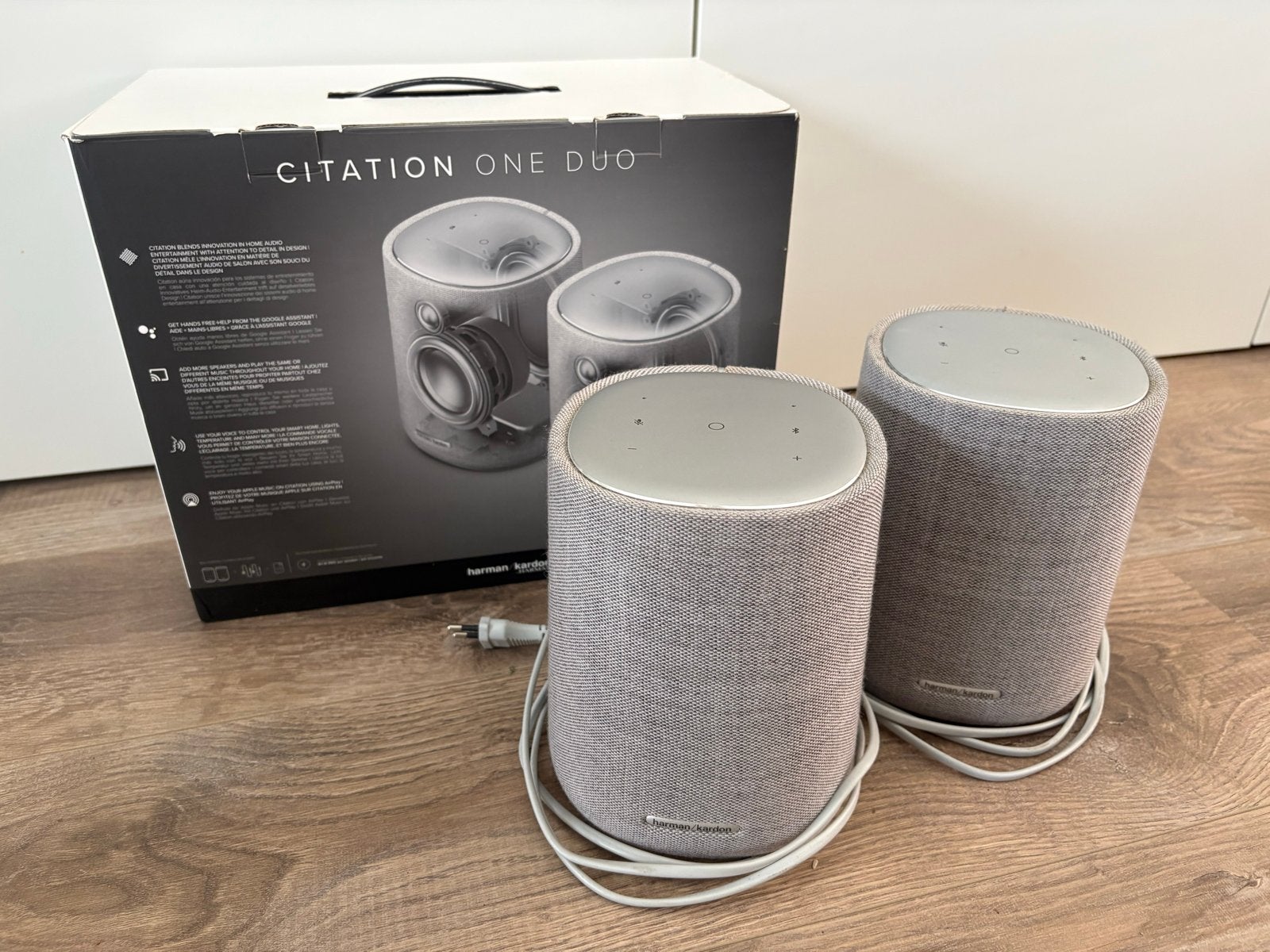 Harman Kardon Citation One Duo - Slimme speakerset, Audio, Tv en Foto, Luidsprekers, Slimme speaker, WiFi, Ophalen of Verzenden