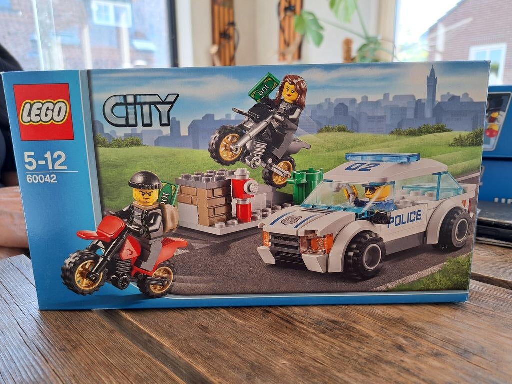 LEGO City 60042 Politie Achtervolging compleet, Compleet, City, Lego, Ophalen of Verzenden