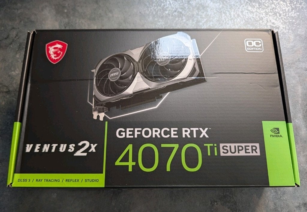 MSI GeForce RTX 4070 Ti SUPER Gaming X Slim 16 GB, Ophalen of Verzenden, Gebruikt, GDDR6, PCI-Express 4