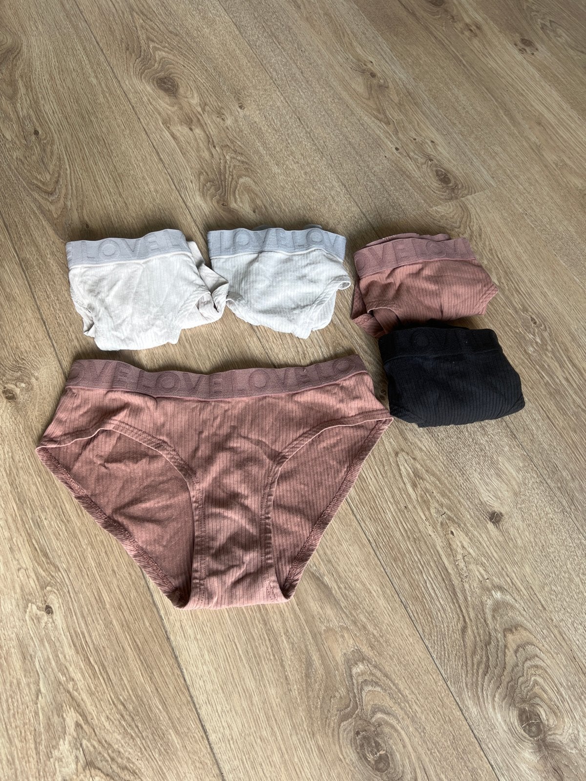 Hema Love ondergoed XS - 5 stuks, Verzenden, Meerkleurig, Slip