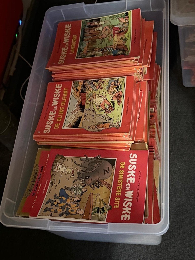 Stripboeken, Meerdere stripboeken, Ophalen, Gelezen