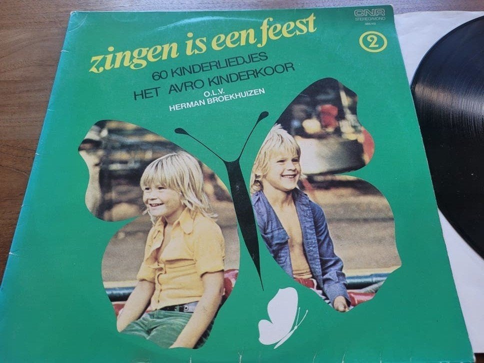 Zingen is een Feest 2 - 60 Kinderliedjes (1970) LP, LP, Gebruikt, Ophalen of Verzenden, 12 inch